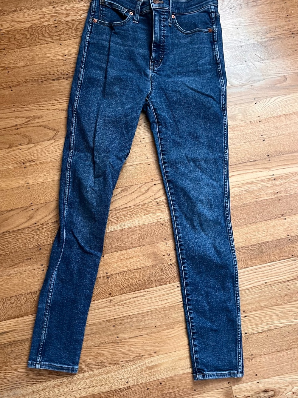 Madewell Dark Blue Skinny Jeans